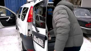Установка доп стоп сигналов в Ларгус