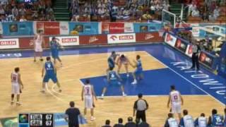 greece vs turkey 76-74  eurobasket 2009