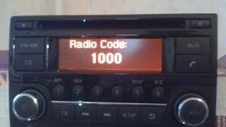 Nissan how to unlock radio AGC-0071RF AGC-0070RF -Daewoo radio,decode by serial. LCD BOSCH Code