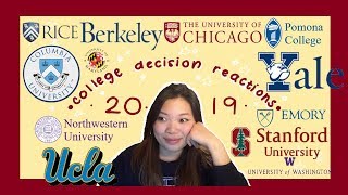 college decision reactions 2019!! (Yale, UCB, Stanford, Columbia, & more!)