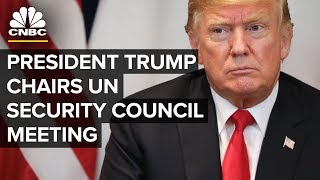 President Trump Chairs a United Nations Security Council Meeting - Sept. 26, 2018