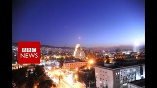 Syria air strikes: US and allies attack chemical weapons sites - BBC News