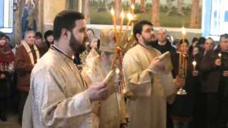 Slujbă arhierească la Biserica "Sfântul Ioan Botezătorul" din localitatea Pojorâta