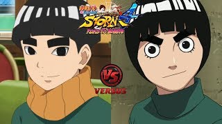 Metal Lee vs Rock Lee | NSUNS4 Road To Boruto (HD)