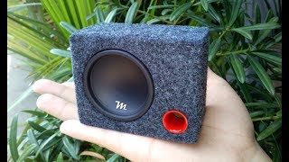 Mini Subwoofer Gangsta Extreme Bass Test