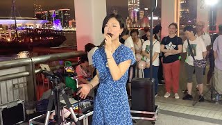 2019.06.08 中環10號碼頭街演 - 完場第8節 (愛江山更愛美人, 萬水千山總是情, 往事只能回味), 香港旺角小龍女龍婷