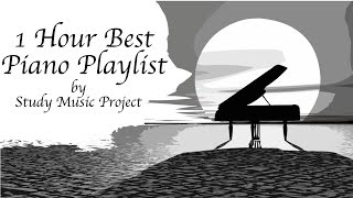 1 HOUR - NEW Piano Music for Concentration and Studying Playlist (from Study Music Project)