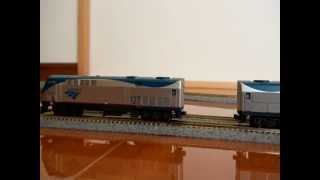 KATO Ngauge Amtrak P42/SuperLiner  with DCC Sound..（ＤＣＣサウンド）