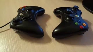 Видеообзор геймпада xbox 360.  Джойстик из Китая.