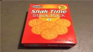 Taste Testing - Global Brands Snak Time Salted Crackers