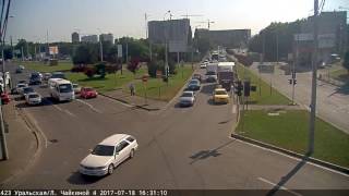 18 июля. ДТП. Краснодар. Угол улиц Уральской и Лизы Чайкиной