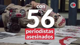 Periodistas caídos en 64 años: el sexenio de Calderón es el más letal, le sigue el de EPN