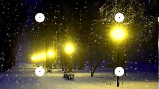 Волшебная музыка зимы. "Падал снег" Music Sergey Chekalin. Very beautiful music!