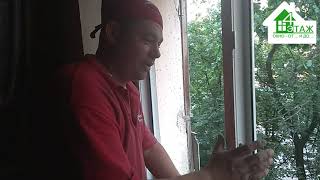 Установка окна rehau Киев видео ™4 Этаж Бр. 16Т. ?‎ Монтаж пластиковых окон на пластины в Киеве