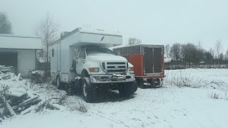 После 8 лет простоя автодом Ford F750 Super Duty!