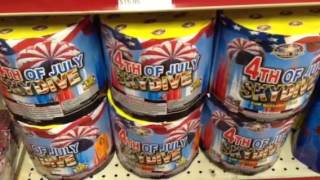 Fireworks store walk through of PyroDudes fireworks.