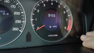 Как сбросить ошибку на VOLVO S80  «Срок технического обслуживания истек»