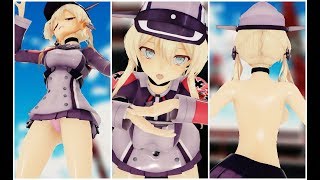 [MMD R18 ?] Booo! -  Prinz Eugen