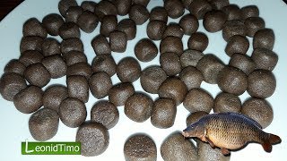 Шоколадные БОЙЛЫ для рыбалки на карпа в домашних условиях