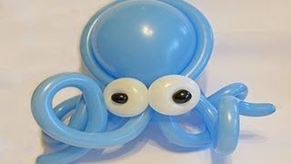 Осьминог из шаров. Эпл-Твист./ Оctopus from balloons.