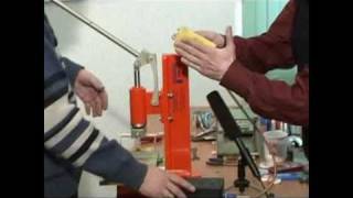 Станок BEIHAND 2M, часть 2.1 -- тиснение