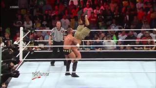 CM Punk piledriver to John Cena - 2-25-2013 RAW