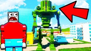 ВОССТАНИЕ РОБОТОВ! ИСТРЕБЛЕНИЕ ЛЮДЕЙ МАШИНАМИ В BRICK RIGS! ЛЕГО ВЫЖИВАНИЕ И АПОКАЛИПСИС В БРИК РИГС