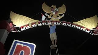 Gapura Merah Putih Nippon Paint Dukuh Karangnongko Urutsewu Ampel Boyolali