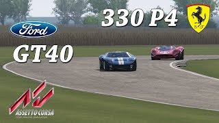 Assetto Corsa - Ferrari 330 P4 vs Ford GT40
