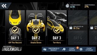 Need For Speed No Limits Android UnderWorld Event McLaren P1 Day 3