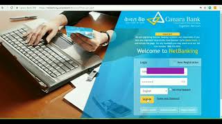 Canara Bank Internet Banking First Time Login !! Activate Net Banking step by step