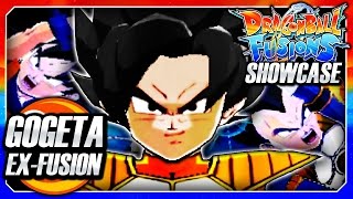 Dragon Ball Fusions 3DS English: EX Gogeta (Goku & Vegeta EX-Fusion) Fusion Gameplay