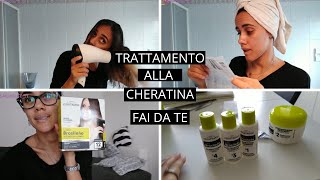 TRATTAMENTO ALLA CHERATINA FATTO A CASA/TRATTAMENTO LISCIANTE BRASILIANO
