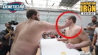 ? ВСЕ НОКАУТЫ чемпионата по ПОЩЕЧИНАМ Russian Slap Championship на Siberian Power Show 2019