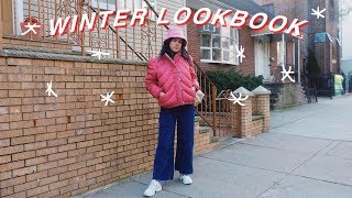 Winter Lookbook in NYC / Thrifted