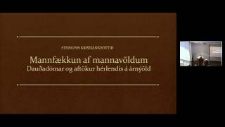 Mannfækkun af mannavöldum - Steinunn Kristjánsdóttir