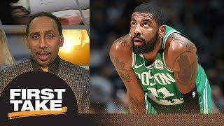 Stephen A. Smith: Kyrie Irving injury threatens Celtics' NBA playoff run | First Take | ESPN