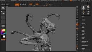Уроки по ZBrush 4R7. Занятие 36. Dynamesh | Аника