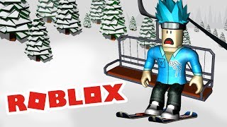 КАТАЕМСЯ НА ЛЫЖАХ с НИКОЛЬ CRAZYFAMILY | ROBLOX | DAMON