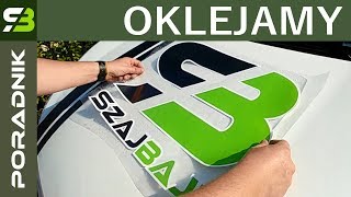 Projekt SzajBus - Cz. 2. Jak niedrogo okleić samochód własną grafiką. Tuning optyczny.