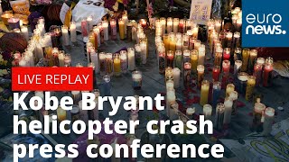 Kobe Bryant helicopter crash press conference | Live