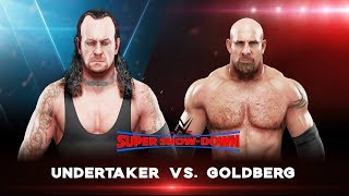WWE Super Showdown 2019 - The Undertaker Vs Goldberg - WWE 2K19