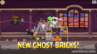 Halloween with Angry Birds Seasons "Haunted Hogs"