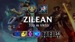 Zilean Top vs Viktor - EUW Challenger Patch 8.21