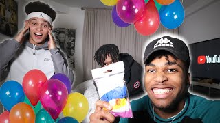 How Many Balloons Can You Blow Up In 1 Minute  *FORFEIT*