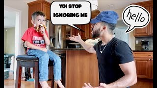 3 YEAR OLD IGNORES ME FOR 24 HOURS!!! **gone too far**
