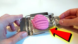 Эксперименты с Кинетическим Песком! Готовим Мороженое из Песка