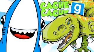 CACHE CACHE DINOSAURE !!! GMOD !