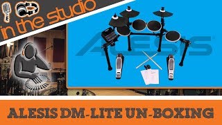 Alesis DM Lite Electronic Drum Kit Un-Boxing