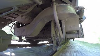 GoPro - Тележка тепловоза ТЭП70 / TEP70 locomotive bogie